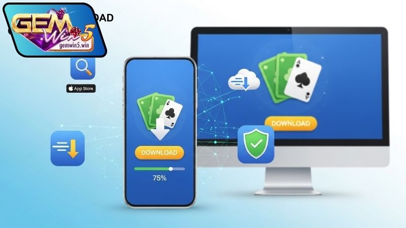 Lưu ý khi tải game bài Gemwin