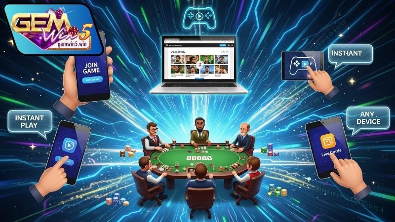 Giới thiệu chung về live game bài tại Gemwin